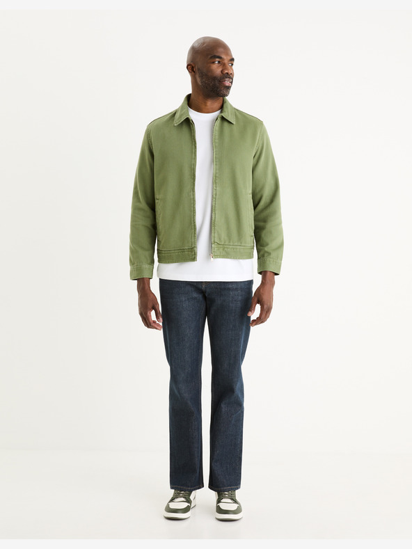 Celio Dunkelblaue Herrenjeans Celio C5 Straight Fit