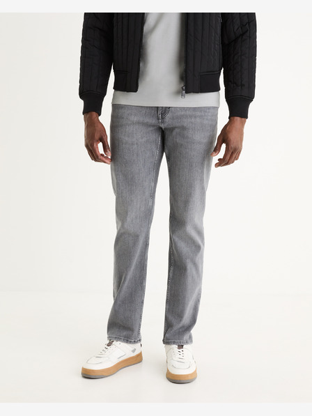 Celio Graue Herrenjeans Celio C15 mit gerader Passform