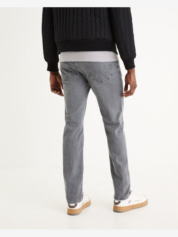 Celio Graue Herrenjeans Celio C15 mit gerader Passform