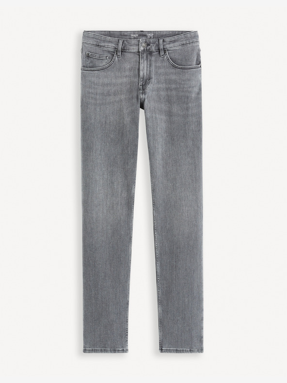 Celio Graue Herrenjeans Celio C15 mit gerader Passform
