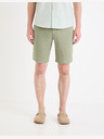 Celio Grüne Herren-Leinen-Shorts Celio Dolinusbm