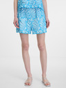 Orsay Blaue gemusterte Damen-Shorts ORSAY