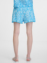 Orsay Blaue gemusterte Damen-Shorts ORSAY