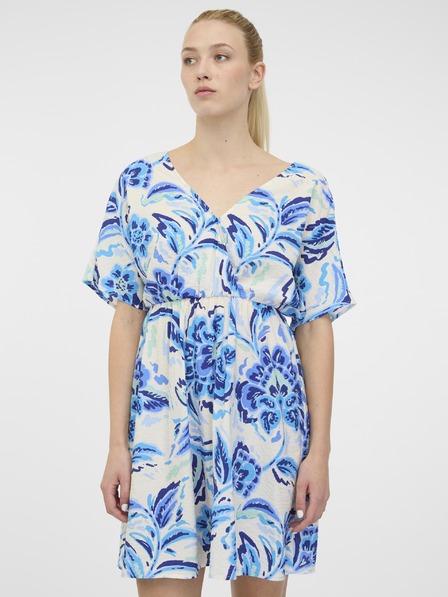 Orsay Blaues kurzes Damenkleid ORSAY