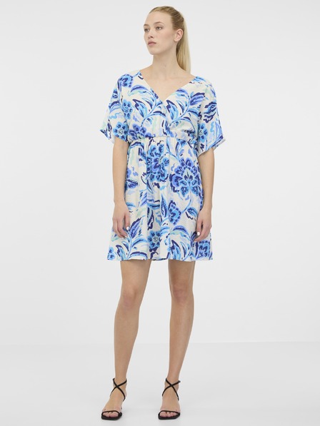 Orsay Blaues kurzes Damenkleid ORSAY