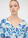 Orsay Blaues kurzes Damenkleid ORSAY