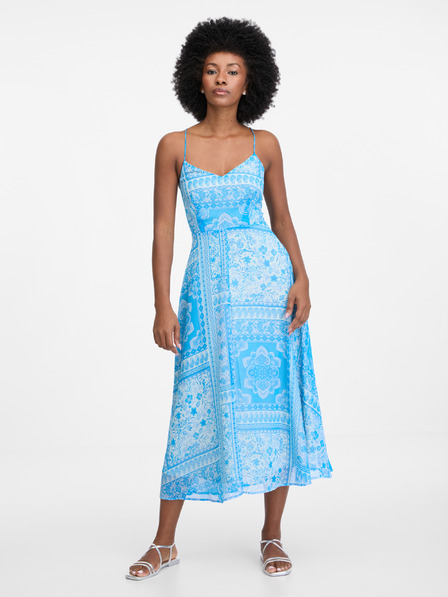 Orsay Blaues Midikleid ORSAY