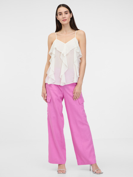 Orsay Rosa weite Damenhose ORSAY