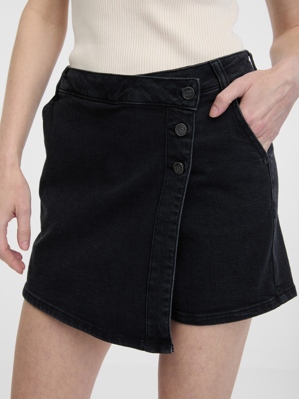 Orsay Schwarze Damen Denim Shorts ORSAY