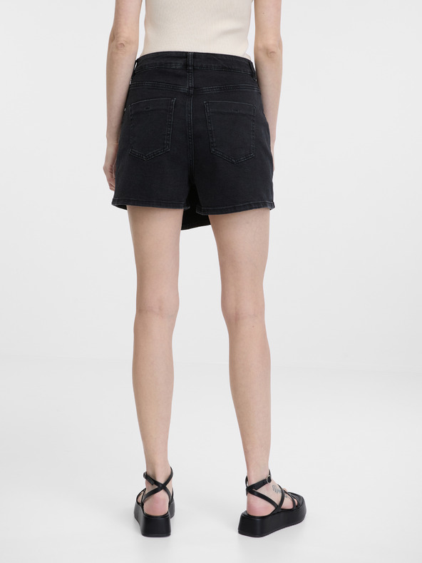 Orsay Schwarze Damen Denim Shorts ORSAY