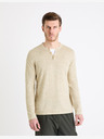 Celio Gelano Henley-Pullover