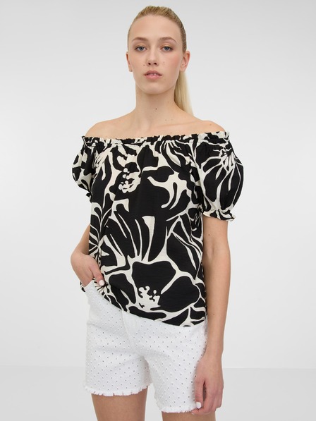Orsay Schwarze Damenbluse ORSAY