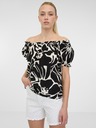 Orsay Schwarze Damenbluse ORSAY