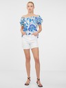 Orsay Blaue Bluse ORSAY