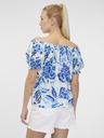 Orsay Blaue Bluse ORSAY