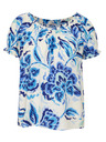 Orsay Blaue Bluse ORSAY