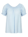 Orsay Hellblaue Damen Bluse ORSAY