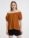 Orsay Braune Damenbluse ORSAY