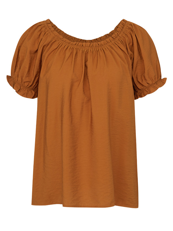 Orsay Braune Damenbluse ORSAY