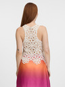 Orsay Cremefarbenes Damen-Häkeltop ORSAY