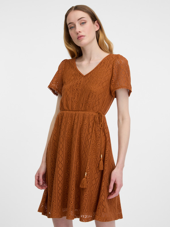 Orsay Braunes Damenkleid ORSAY