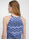 Orsay Blaues gemustertes Damenkleid ORSAY