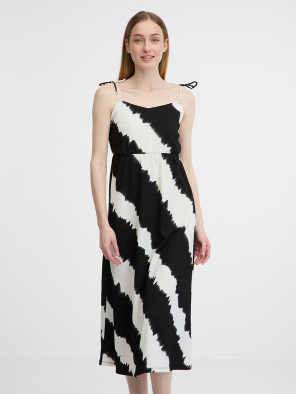 Orsay Schwarz-weißes Damenkleid ORSAY