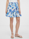 Orsay Blauer Damen-Blumenrock ORSAY