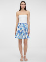 Orsay Blauer Damen-Blumenrock ORSAY