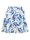 Orsay Blauer Damen-Blumenrock ORSAY