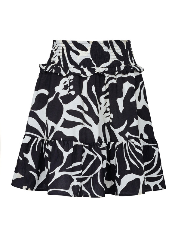 Orsay Schwarzer geblümter Damenrock ORSAY