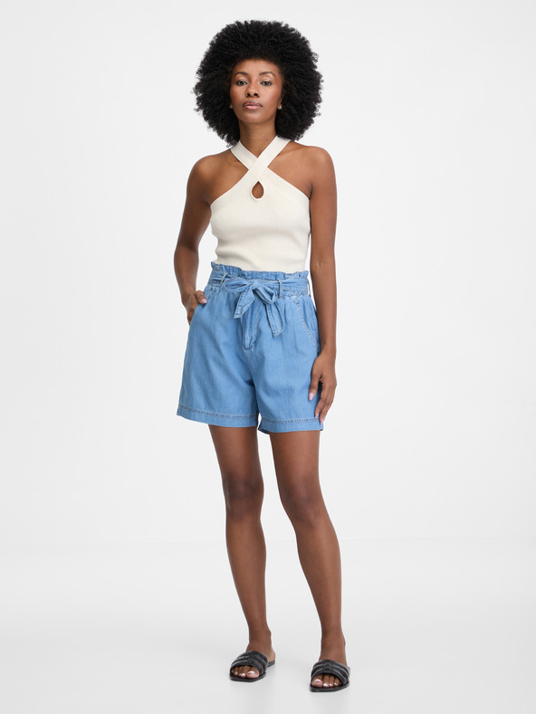 Orsay Blaue Damen Denim Shorts ORSAY