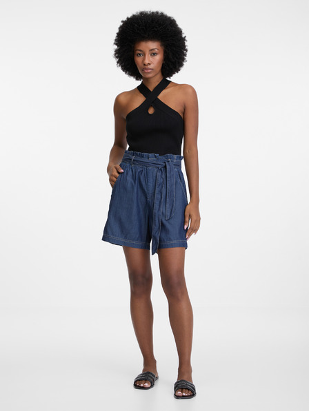 Orsay Dunkelblaue Damen-Denim-Shorts ORSAY