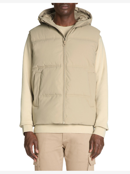Celio Beige Herrenweste Celio Jubianco