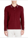 Celio Burgunderfarbenes Herren-Poloshirt Celio Decolml