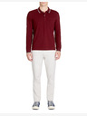 Celio Burgunderfarbenes Herren-Poloshirt Celio Decolml
