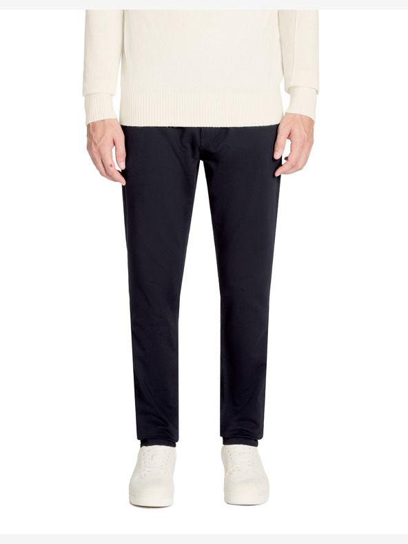 Celio Dunkelblaue schmale Herrenhose Celio Juvestsl 30