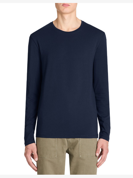 Celio Dunkelblaues Herren-Langarm-T-Shirt Celio Julesflash
