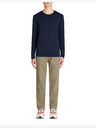 Celio Dunkelblaues Herren-Langarm-T-Shirt Celio Julesflash