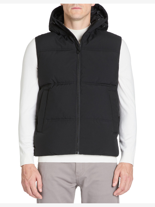 Celio Schwarze Herrenweste Celio Jubianco