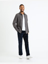 Celio Weißes Herren Langarmhemd Celio Fabeille2 regular