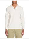 Celio Cremefarbenes Herren-Langarm-T-Shirt Celio Fegetiml