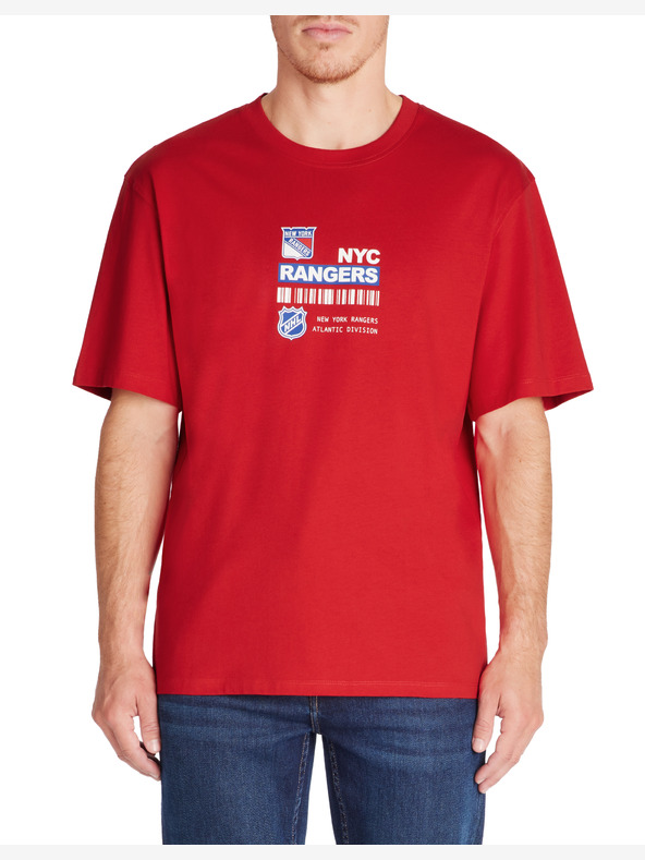 Celio New York Rangers Kurzarm T-Shirt Celio