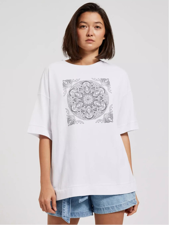 Moodo Bedrucktes Damen T-Shirt Moodo