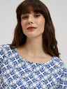 Moodo Damen-T-Shirt mit Ornamenten Moodo