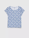 Moodo Damen-T-Shirt mit Ornamenten Moodo