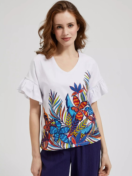 Moodo Bedrucktes Damen T-Shirt Moodo