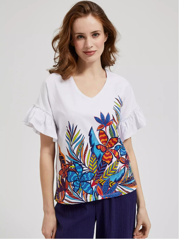 Moodo Bedrucktes Damen T-Shirt Moodo