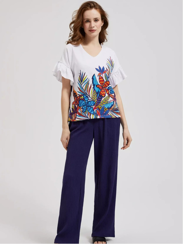 Moodo Bedrucktes Damen T-Shirt Moodo