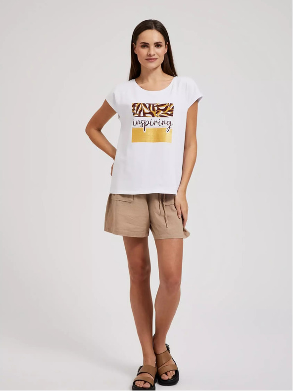 Moodo Bedrucktes Damen T-Shirt Moodo